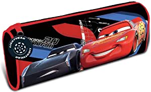 Disney Pixar Cars 3 Black Oval Pencil Case ''Race Ready'' RRP £3.99 CLEARANCE XL £1.99